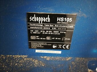 Stolní pila Scheppach - 4