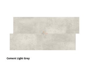 3,5x 2,6m² Vinylová podlaha SPC cement light grey 4008 - 4