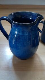 Modrá keramika z Kréty, ruční výroba - 4