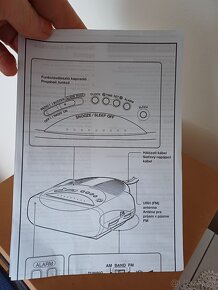 Radiobudik Sony vč.navodu - 4