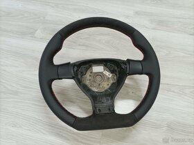Volant VW Passat B6 trojramený kůže - 4