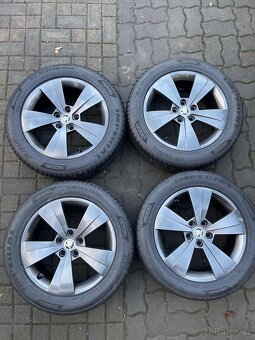 ORIGINÁL Alu Škoda TRITON R17, 5x112 - TOP STAV - 4
