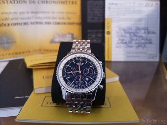 Exkluzivní hodinky BREITLING NAVITIMER MONTBRILLANT z nerezo - 4