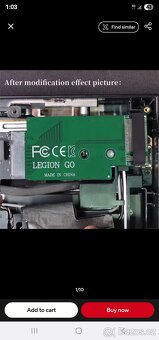 Prodej Lenovo Legion Go 4TB upgrade ssd - 4