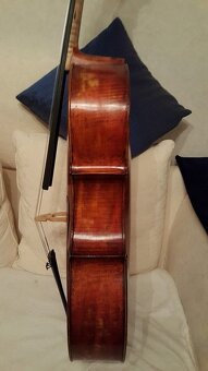 Hudební violoncello velmi dobrý stav z pozůstalosti - 4