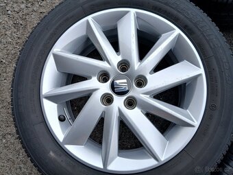 Prodám sadu Orig ALU kol Seat 185/60R15 letní - 4