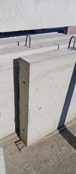 Prvky opěrné zdi, beton, T a L - 4