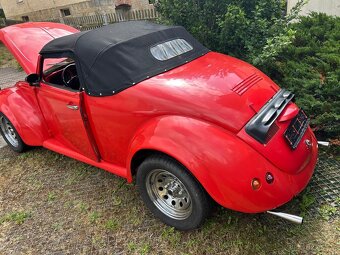 VW Brouk Speedster cabrio obsah 1570 rok 1972 - 4