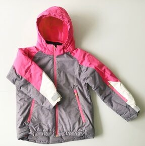 Dívčí bunda na lyže / snowboard H&M – vel. 134 - 4