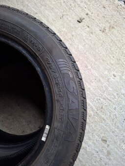 Prodám zimní pneumatiky Sava Eskimo 175/65/R14 - 4