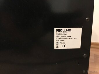 Elektrický přímotop 2000W - 4