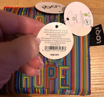 Krásná nová nákupní skládací taška Loqi - 4