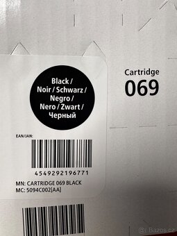Toner černý 069 pro Canon - 4