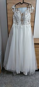 Svatební šaty - barva Ivory - 4