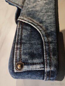 Dámské luxusní nové letní jeansové pantofle - 4