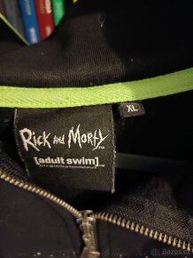 Mikina Rick&Morty na zip s kapucí - 4