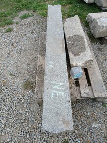 Kamenné sloupky schody žula - 4