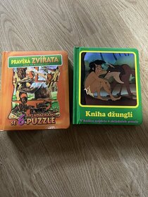 Puzzle 2x,puzzle knihy 2x - 4