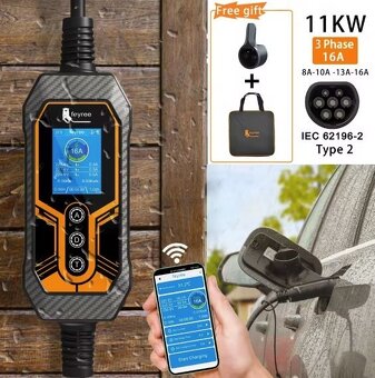 Přenosná nabíječka pro elektromobily Feyree 11kW - 4