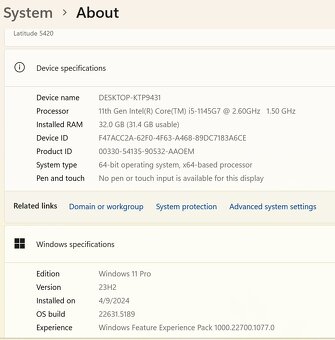 Dell Latitude 5420 - 4