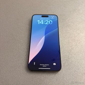 iPhone 15 Pro Max 256GB, natural titan, 100% baterie - 4