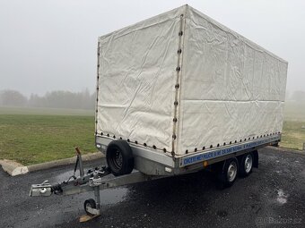 Přívěsný vozík – VALNÍK S PLACHTOVOU NÁSTAVBOU - DLOUHODOB - 4