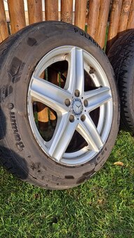 Alu kola 5x112 R17 pneu 225/55 R17 V XL / TPMS snímače - 4