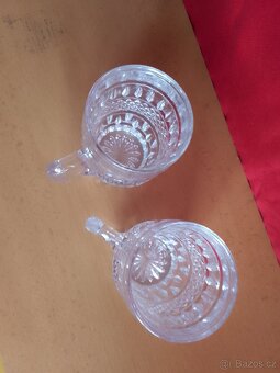 SKLENĚNÝ PULITR Z KŘIŠTÁLOVÉHO TĚŽKÉHO SKLA NEPOUŽÍVANÉ - 4