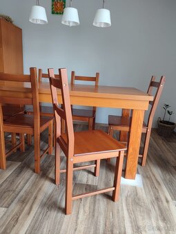 Jídelní stůl a židle - 4