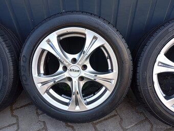 Letní sada škoda fabia 195/50/15 5x100 alu alutec - 4