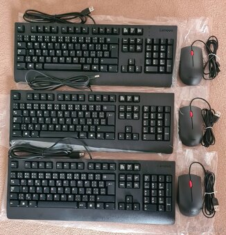 Lenovo - klávesnice + myši - 4