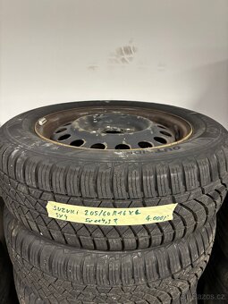 Plechová zimní kola 205/55 R16 5x114,3 Suzuki SX4 - 4