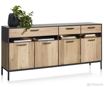 Komoda LUGAL 180 cm – masivní elegán - 4