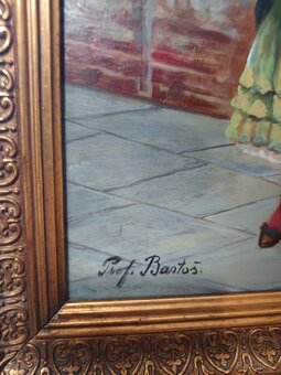 Obraz na dřevo.Profesor Bartoš - 4