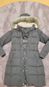 Zimní teplá delší bunda kabát Ralph Lauren vel XS - 4