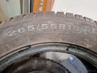 Prodám zimní pneu 215/65/16  102H  Continental - 4