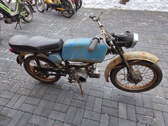 Jawa 23 Mustang bez TP, modrý 1. - 4