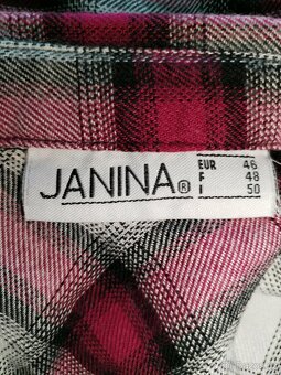 Kostkovaná košile Janina vel.46 - 4