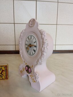 Hodiny porcelán - 4