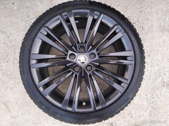 Prodám orig. alu zimní sadu 19" Škoda Superb III - 4