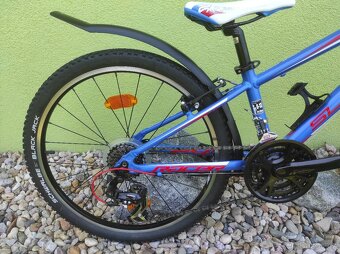 Značkové dětské kolo Superior 24" (modrá/červená) - 4