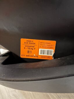 Dětská autosedačka Britax Römer King II - 4