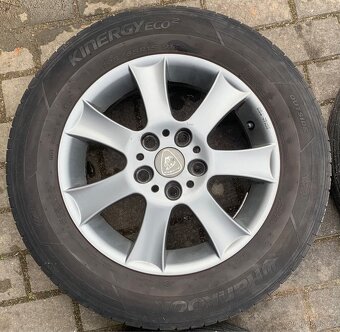 Alu kola 5x112, R15, letní, šedé - 4