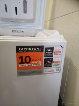 Prodám pračku Whirlpool TDLR 6240SS, vrchní plnění - 4