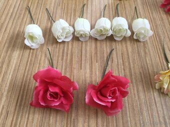 NOVÉ a jako nové umělé květiny 10-25 Kč/ks - 4