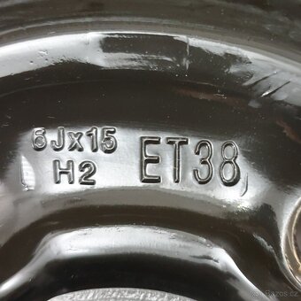 Sada zimních kol Škoda, VW 185/60 R15 č. AK38 - 4