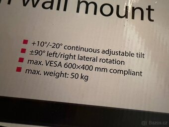 Držák tv. Výklop,sklop záruka 30let - 4