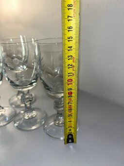 broušené skleničky - 4