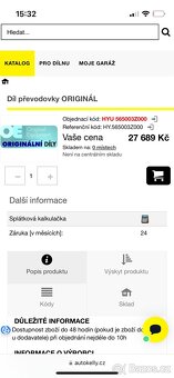 PŘEVODOVKA-ŘÍZENÍ HYUNDAI i40 565003Z000 - 4