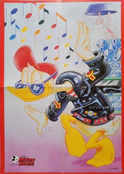 Walt Disney - plakáty Kačer Donald a Mickey Mouse - 4